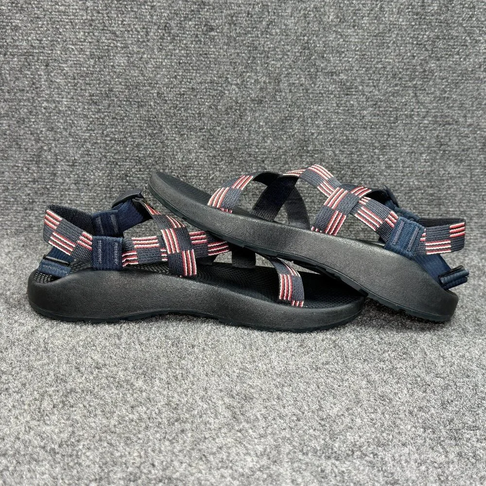 Chaco Z/1 Classic Sandals Men's‎ 11 Blue Red White Flag Athletic Outdoor Hiking